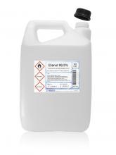 Etanol av halten 99,9% samt denaturerad med 10g DEP (dietylaftalat). Denna denaturering är doftfri och används med fördel till tillverkning av kosmetika. Etanolen är absoluterad och har ett naturligt ursprung.