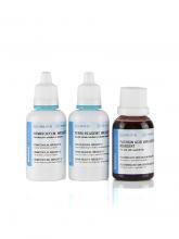 Tre reagent kit för färgning av kollagen fiberstrukturer.